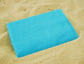 Bavlnená wellness osuška v sýtej modrej farbe a rozmere 100 x 150 cm je dokonalým spoločníkom po sprchovaní alebo plávaní.