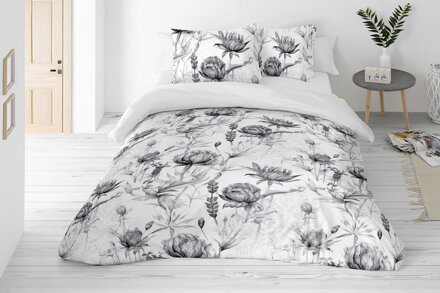 4 set obliečok MAKOSATÉN Elodie Antracit 4 set obliečok MAKOSATÉN Elodie Antracit