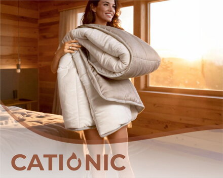 Paplón s 2 hrejivosťami CATIONIC Velvet Mocca Paplón s 2 hrejivosťami CATIONIC Velvet Mocca