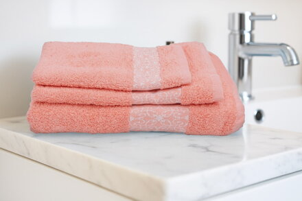 3 Sada uterákov a osušky VICTORIA Grapefruit 3 Sada uterákov a osušky VICTORIA Grapefruit